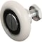 Prime-Line 1-1/8 in. White, Nylon, Ball Bearing Drawer Rollers (1 Pair) R 7228 - alternate 1